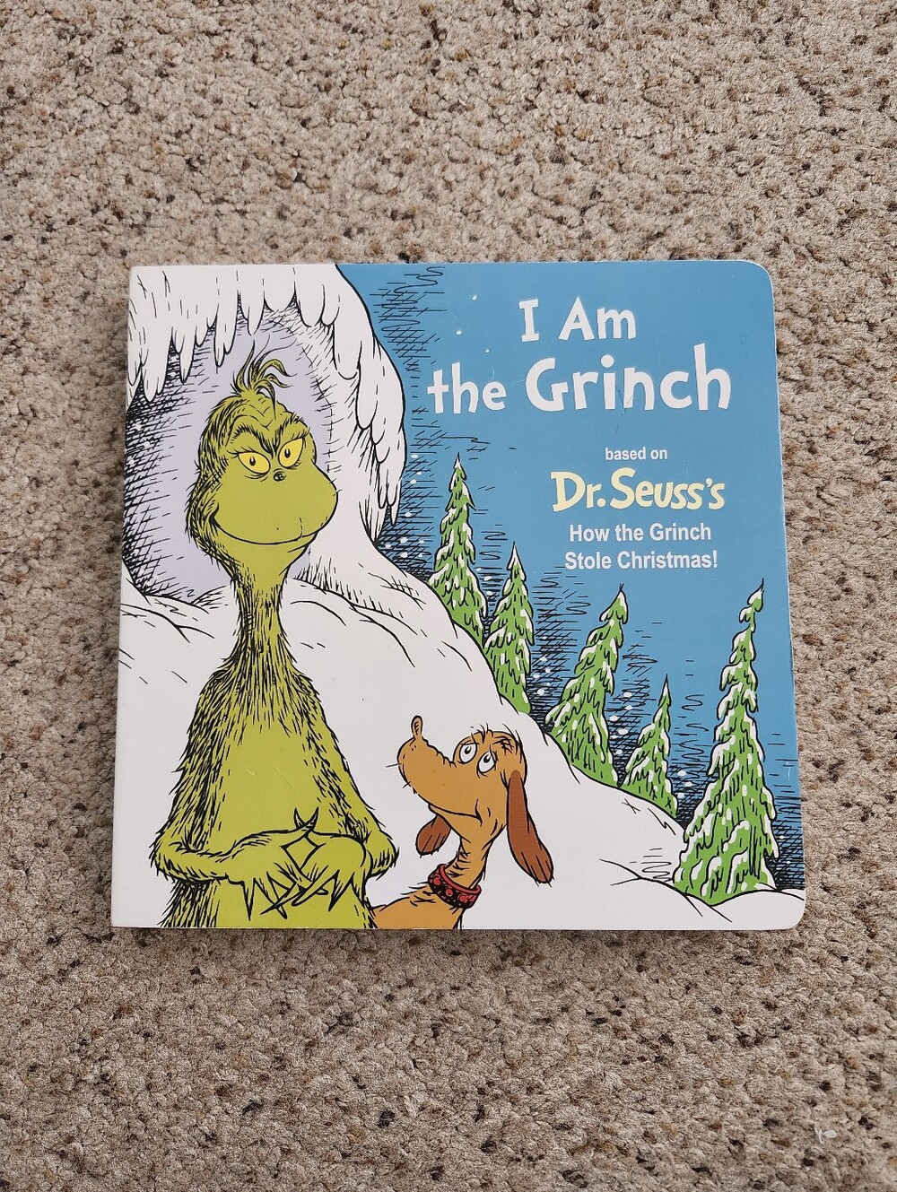 Dr. Seuss I Am the Grinch Book Holiday